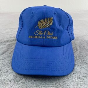 The Club Palmilla Dunes Los Cabos‎ Golf Hat Blue Adjustable Strap Men Vented